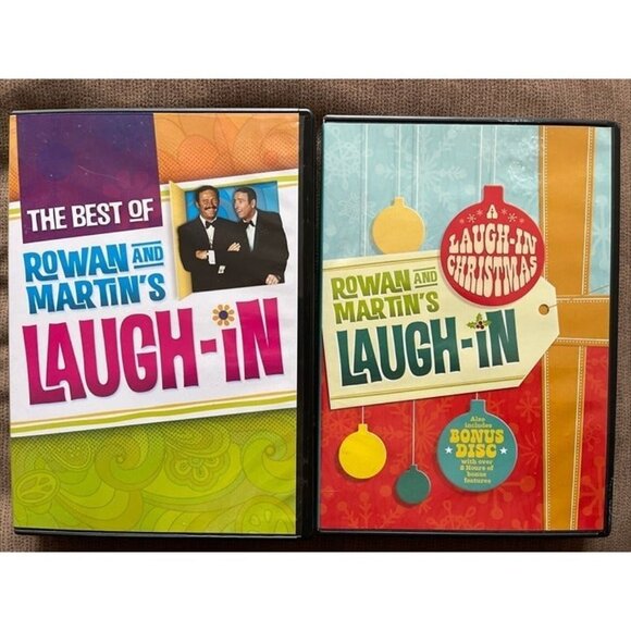 The Best of Rowan and Martin's Laugh-In (10-disc DVD set) & Laugh-in Christmas - Picture 1 of 12